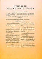 Carta Costituzionale della Repubblica Italiana - GENEALOGIA e ARALDICA